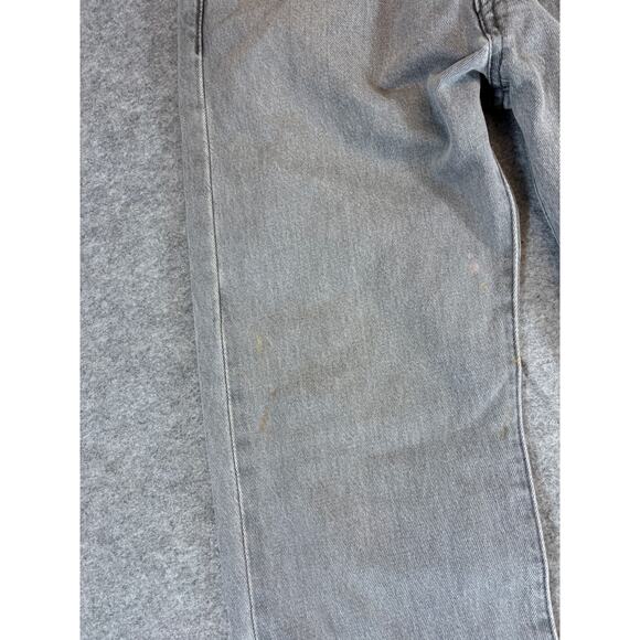 Vintage Levis 501 Red Tab Denim Jeans Mens 30x32 Gray Straight Streetwear Casual - Picture 8 of 10
